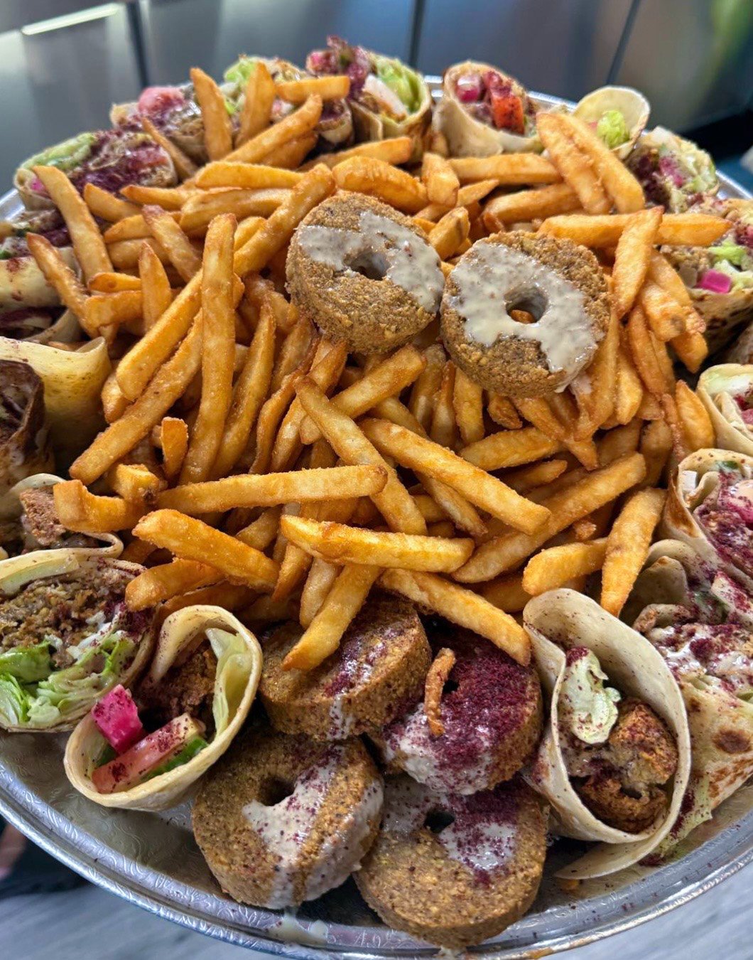Arabic Falafel Platter